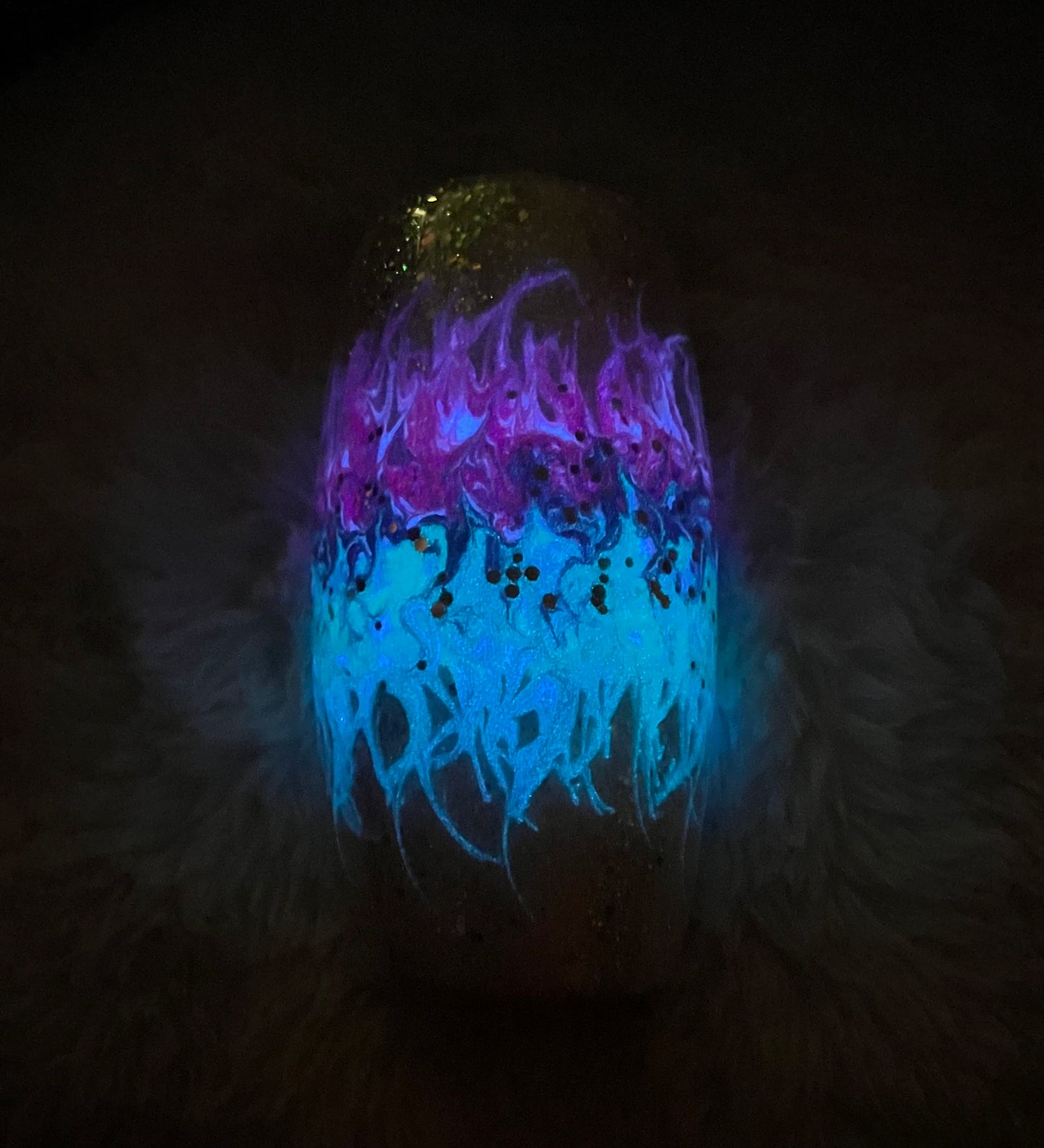 25oz Stemless (aka Football shaped) Tumbler