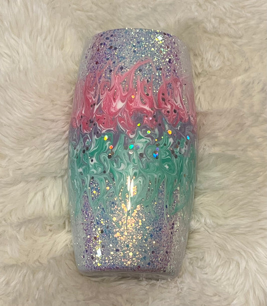 25oz Stemless (aka Football shaped) Tumbler