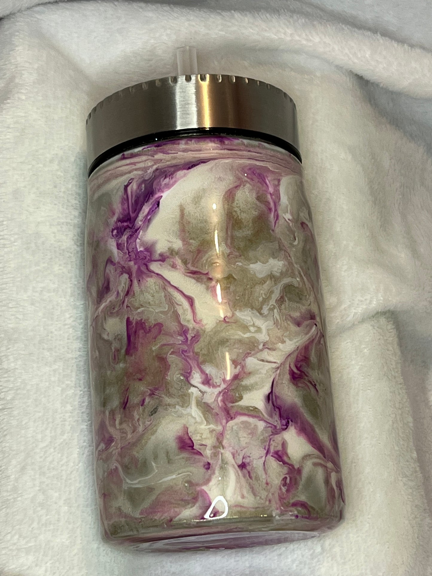 17oz Mason Jar Tumbler