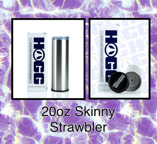 20oz Skinny Strawbler