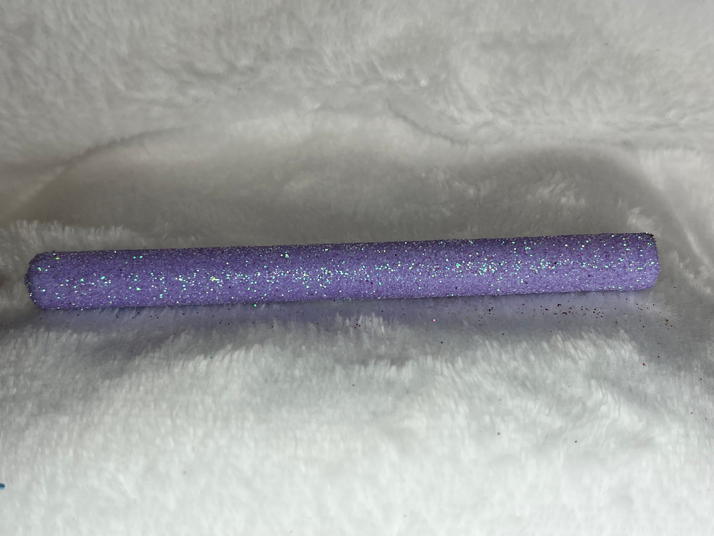 Lavender Glittered Ink Pen